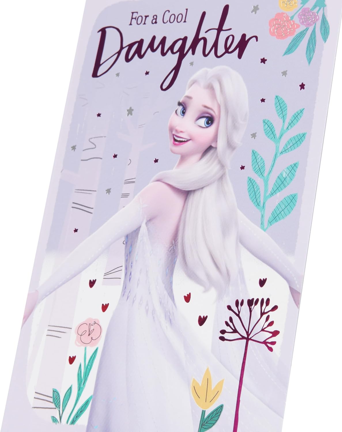 Disney Frozen Elsa Design Daughter Birthday Card