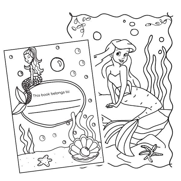 My Magical Mermaid Colouring Book