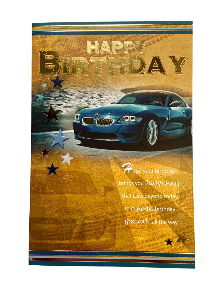 Happy Birthday Male Greetings Card