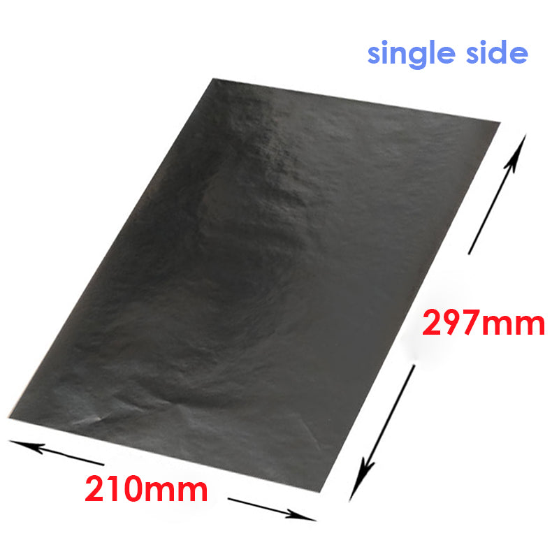 Pack of 100 A4 Black Carbon Paper Sheets