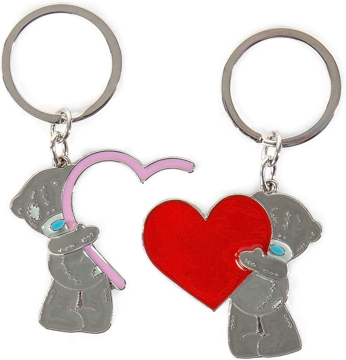 Me To You Bear Love Heart 2 Part Key Ring