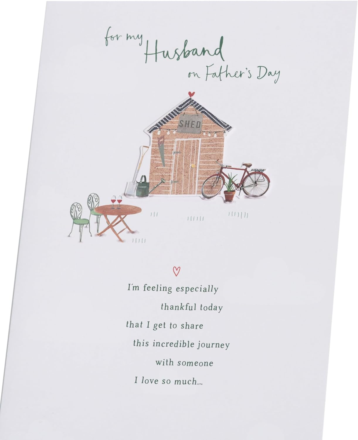 Shed Design Husband Father's Day Card