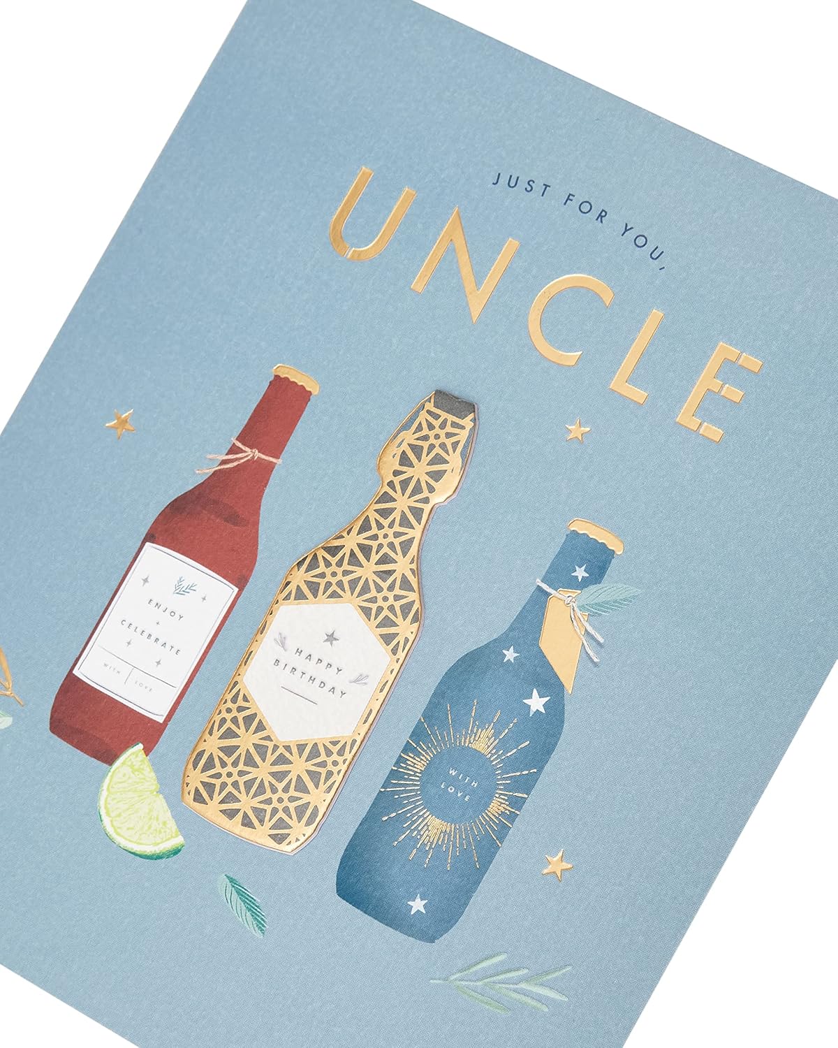 Craft Beers Design Uncle Birthday Card