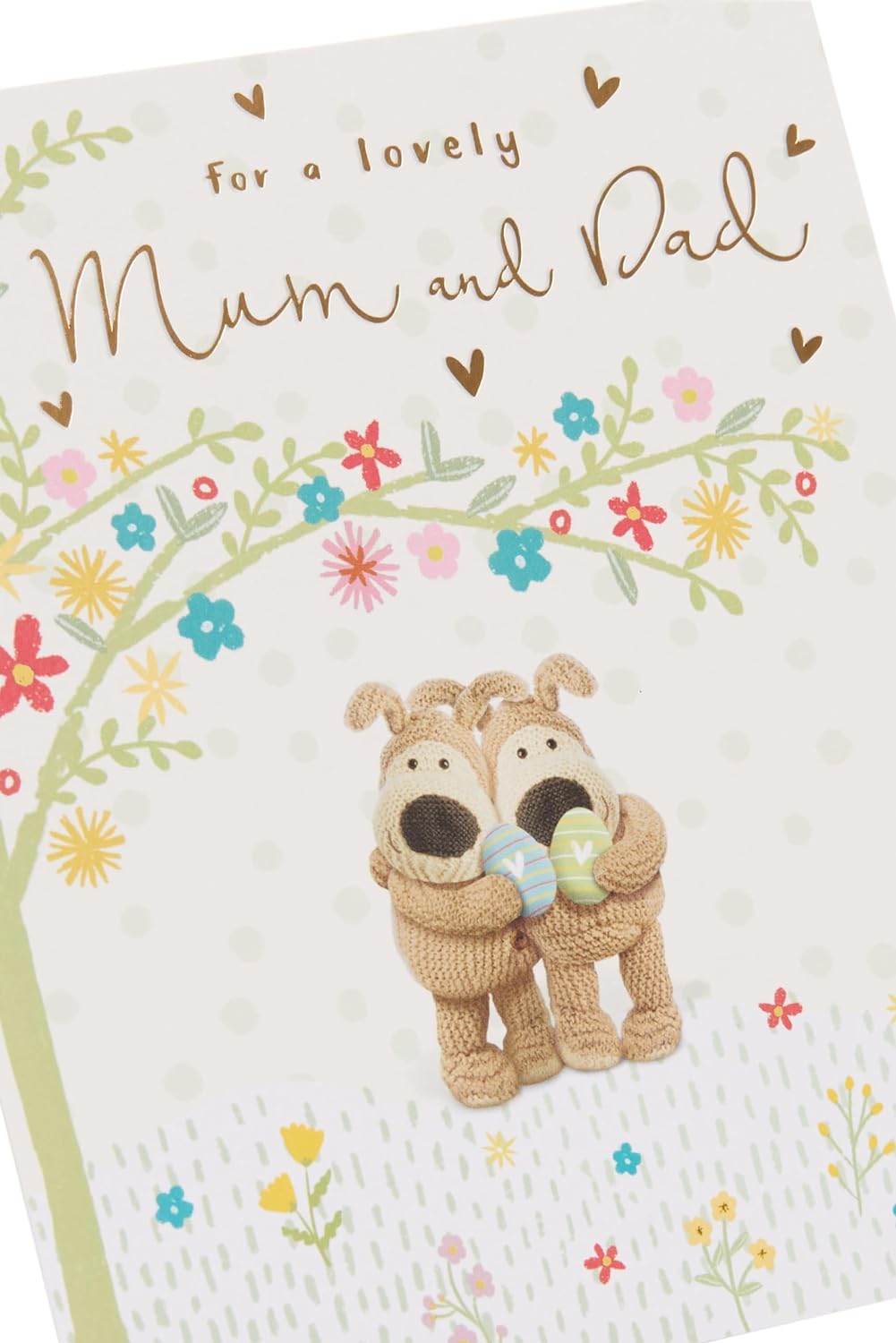 Boofle Cute Design Mum & Dad Easter Card