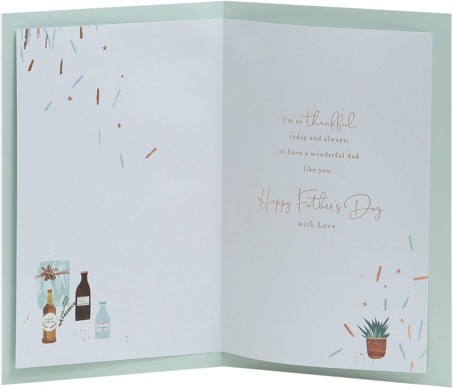 Heartfelt Design Dad Father's Day Card