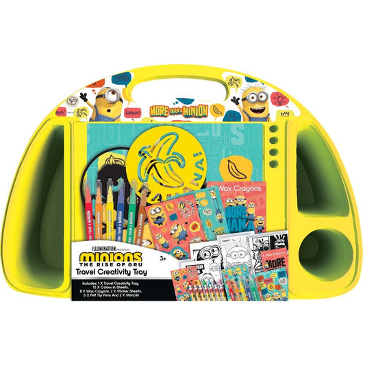 Minions Movie Travel Creativity Tray