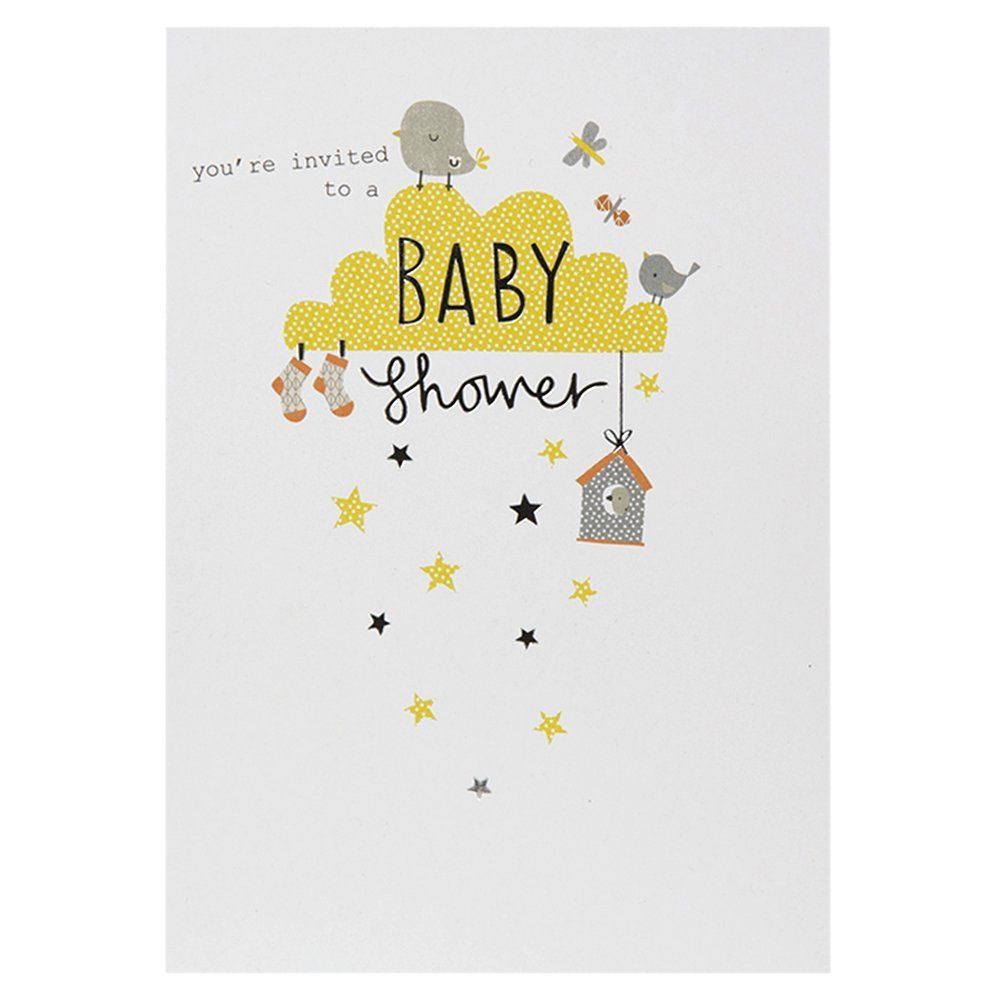 Baby Invitations 'Tweet Baby Shower' Pack of 8 Cards Hallmark 