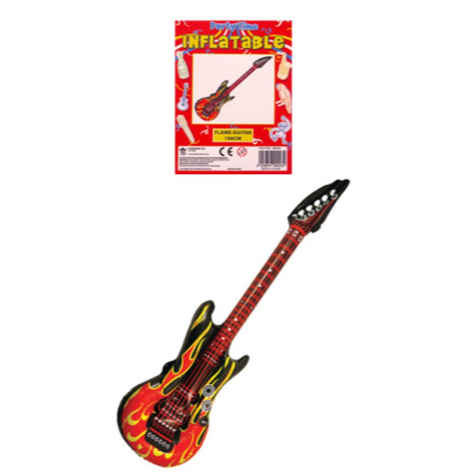 Inflatable 106cm Rock Guitar Flame