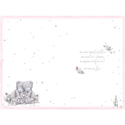 Wedding Bears Civil Partnership Congratulations Card