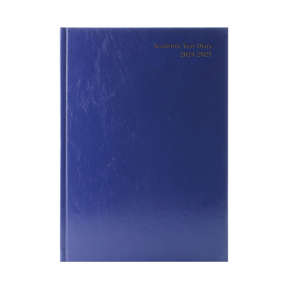 2024-2025 A5 Week to View Blue Academic Diary