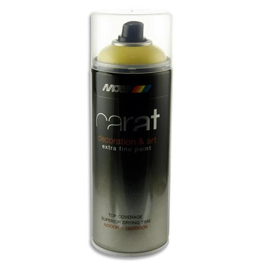 400ml Can Art Easter Yellow Spray Paint by Carat