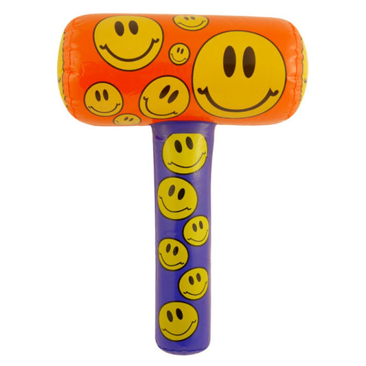 Party time Inflatable Smiley Mallet 48cm