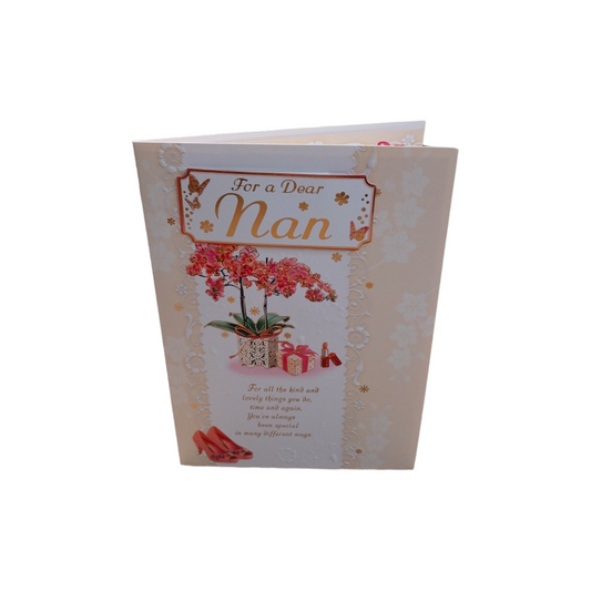 For A Dear Nan Birthday Card