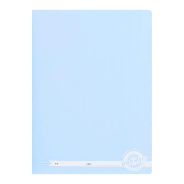 Pack of 6 A4 120 Pages Pastel Cornflower Blue Durable Cover Manuscript Books by Premto