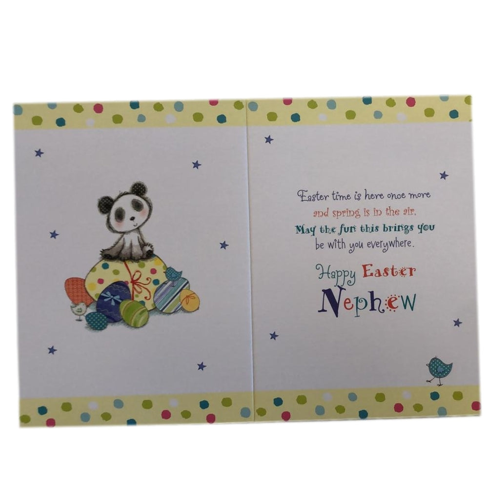 Cute Nephew Nice Verse Easter Greeting Card