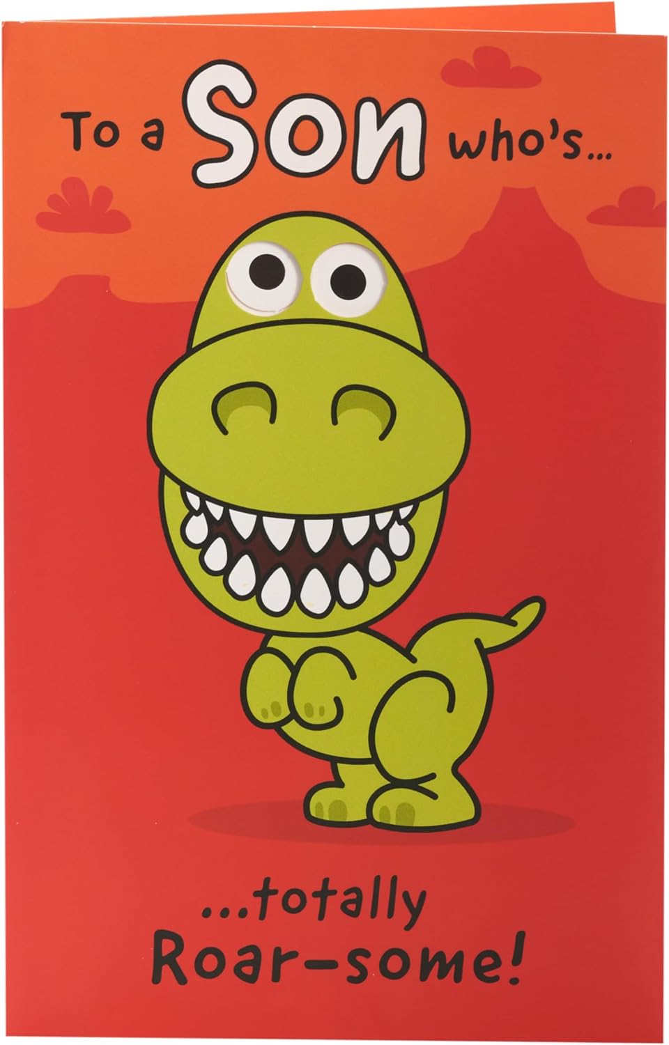 Dino Design Son Birthday Card