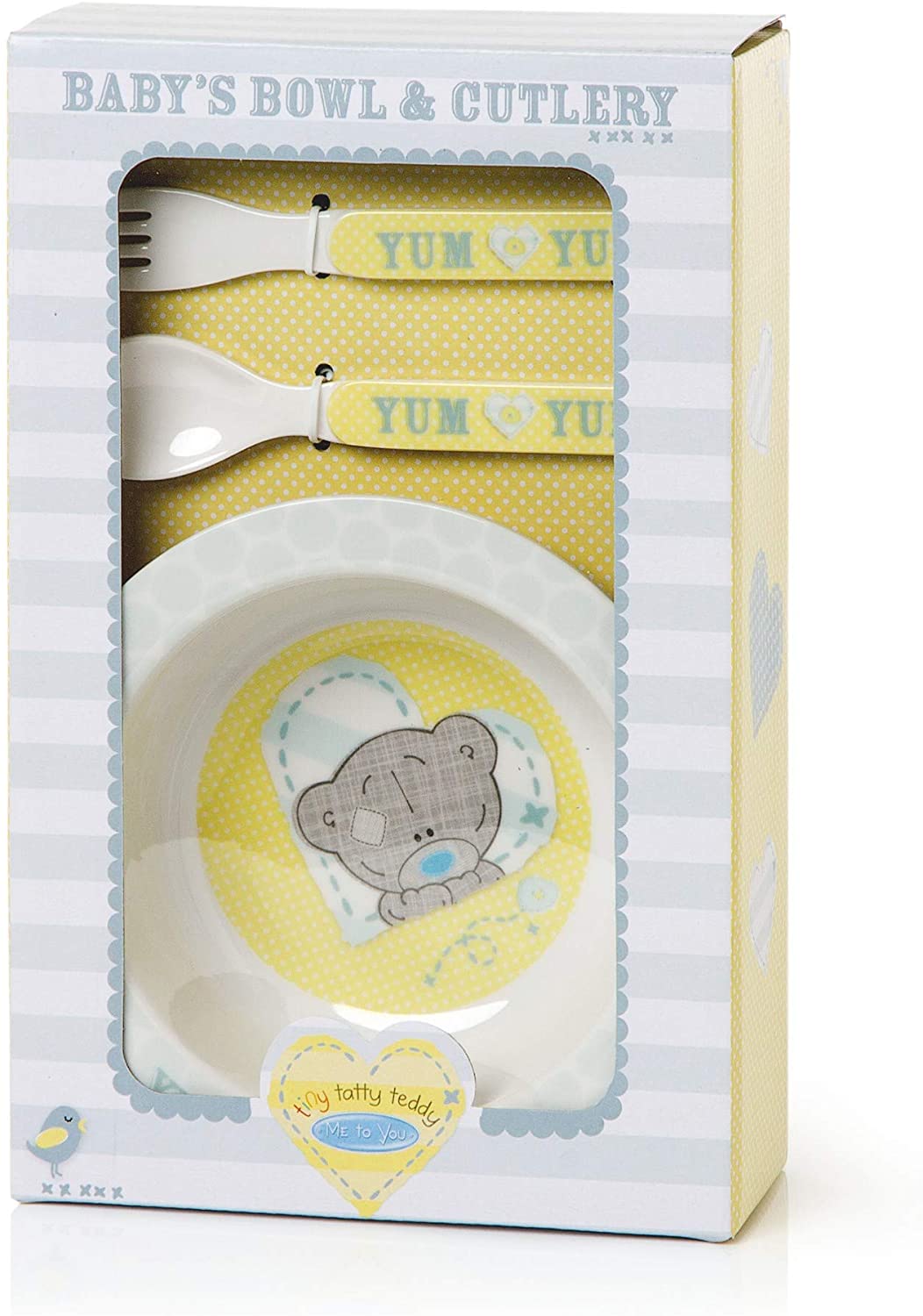 Me to You Tiny Tatty Teddy Feeding Bowl and Cutlery Set