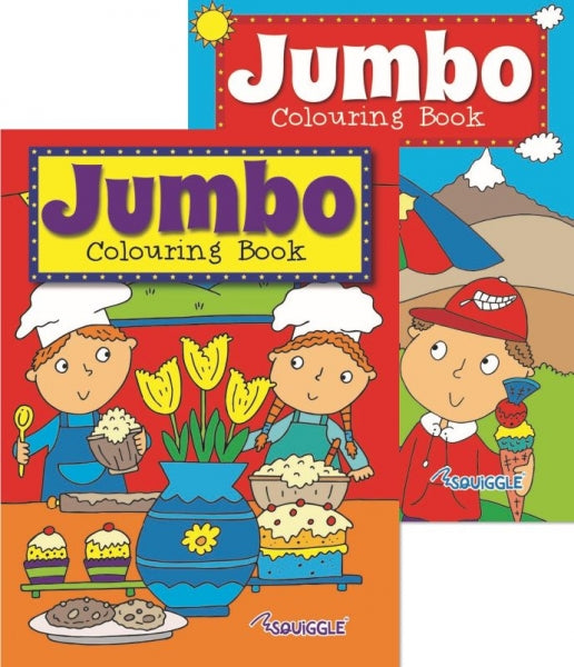 144 Pages Jumbo Colouring Book