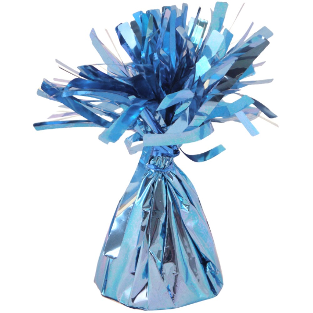 160g Baby Blue Foil Balloon Floor Weight